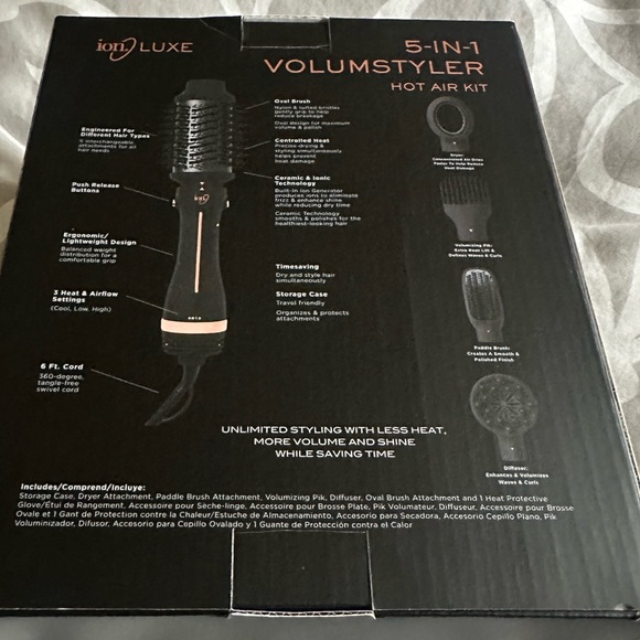Ion LUXE 5-in-1 Volumstyler - Picture 1 of 8
